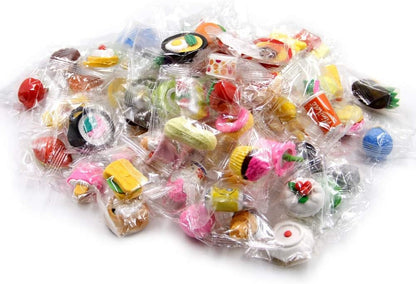 72 PCS Food Puzzle Erasers – Cute Mini Treats for Learning & Fun